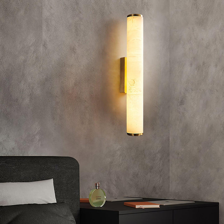 Lampa ścienna Callisto Alabaster
