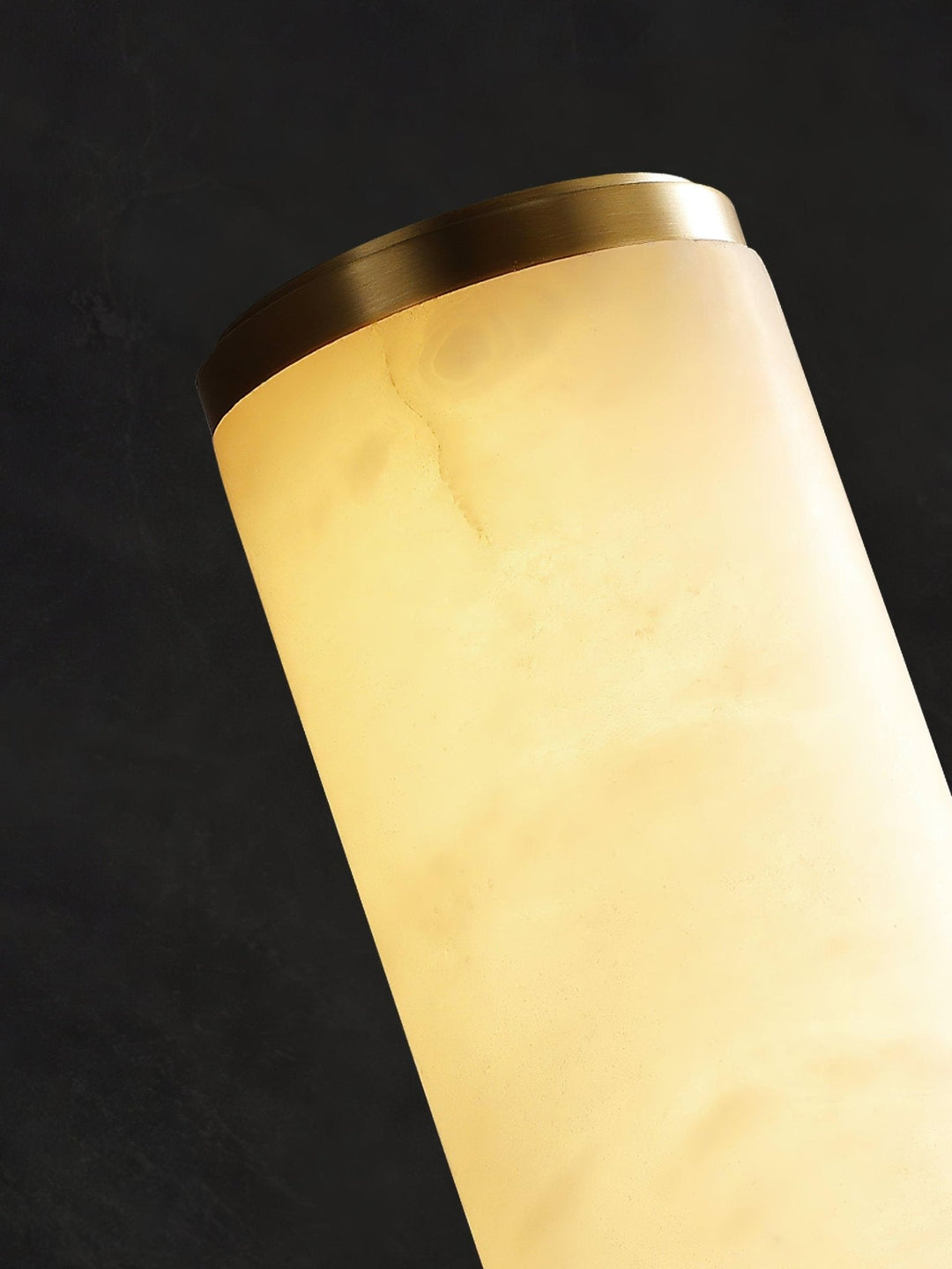 Lampa ścienna Callisto Alabaster