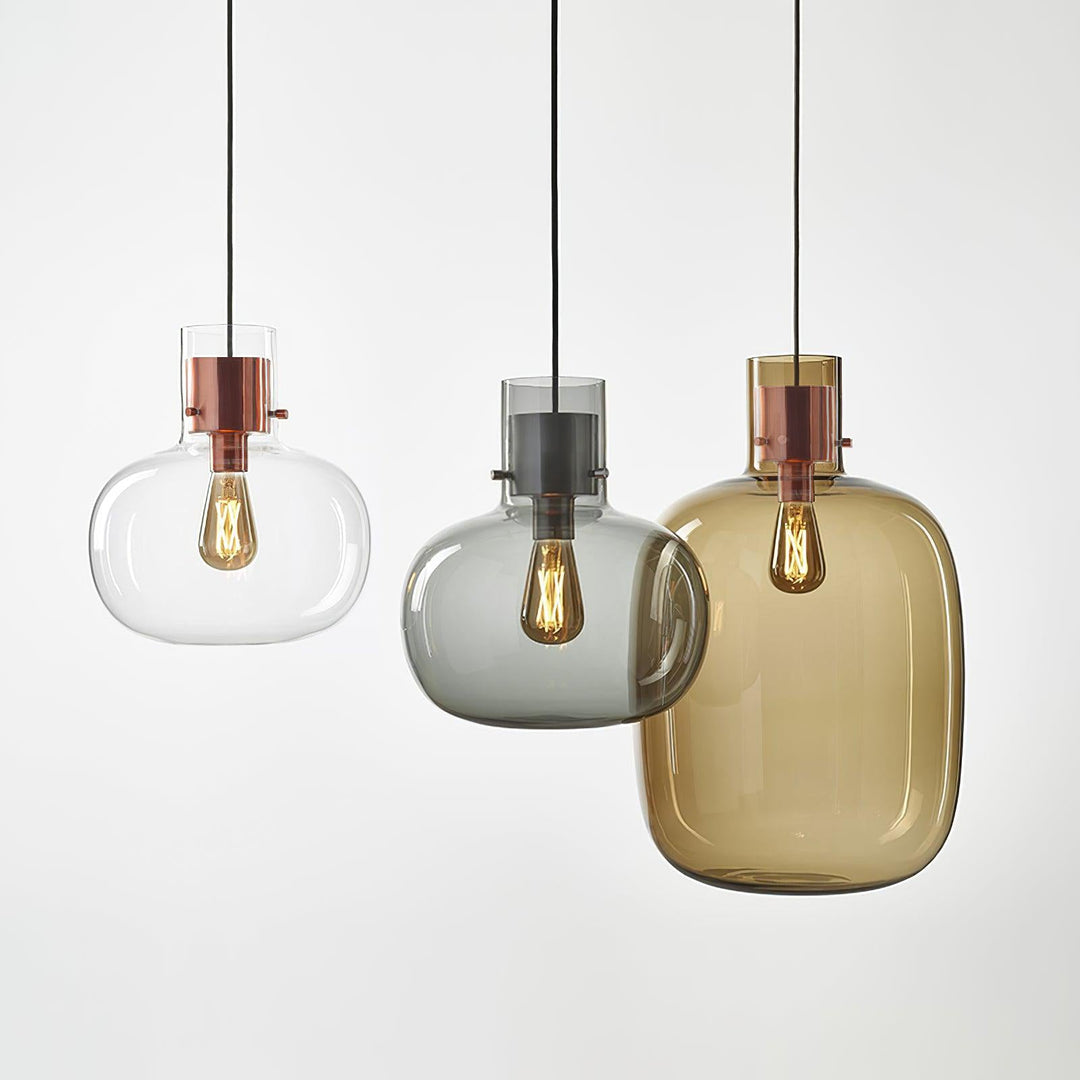 Lampa wisząca Cambre ze szkła