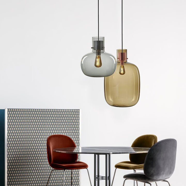 Lampa wisząca Cambre ze szkła