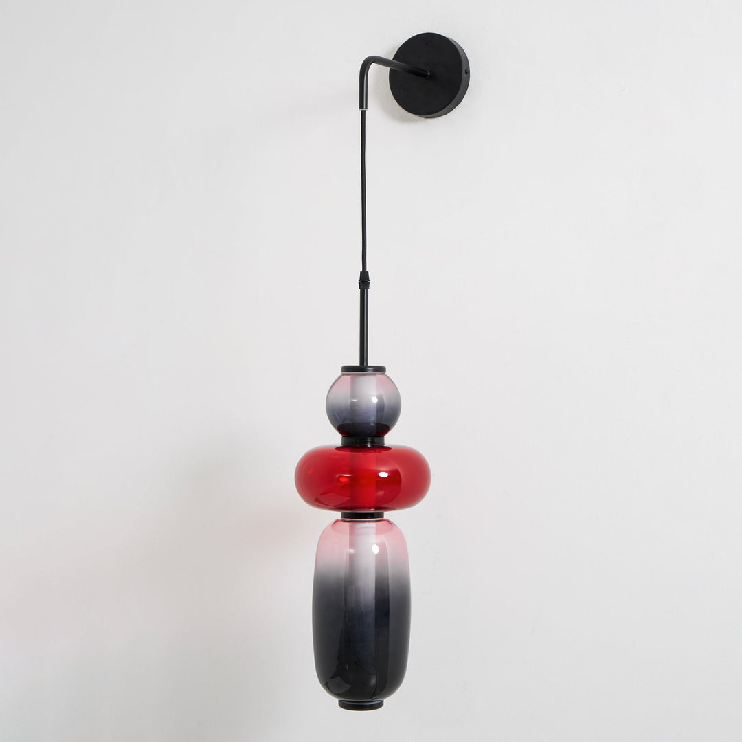 Lampa Ścienna z Kandyzowanego Szkła