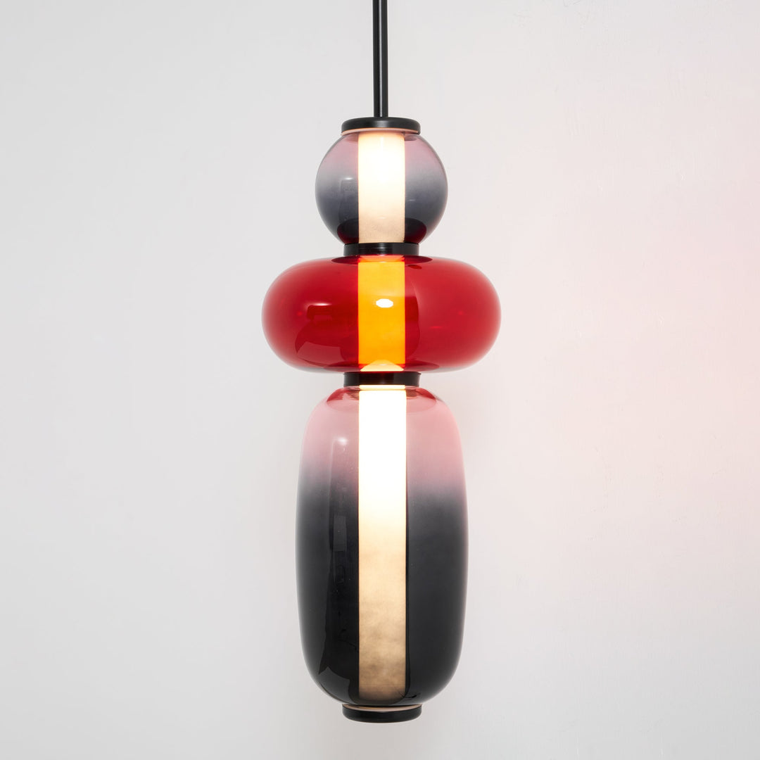 Lampa Ścienna z Kandyzowanego Szkła