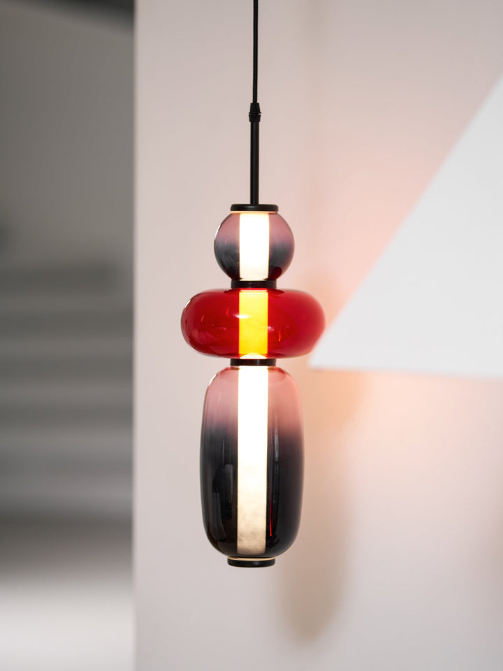Lampa Ścienna z Kandyzowanego Szkła