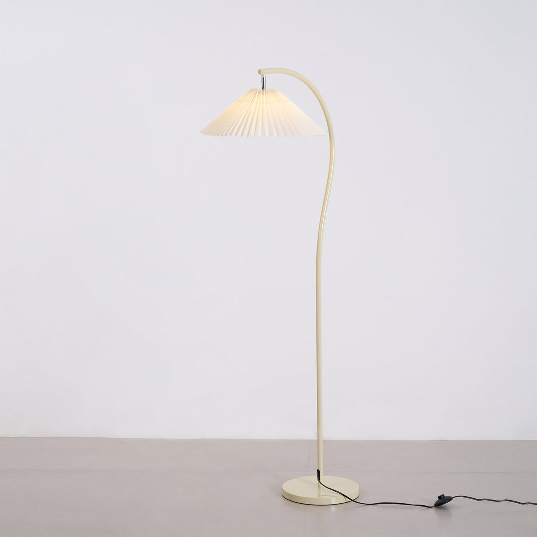 Lampa Podłogowa Crescini z Faldami
