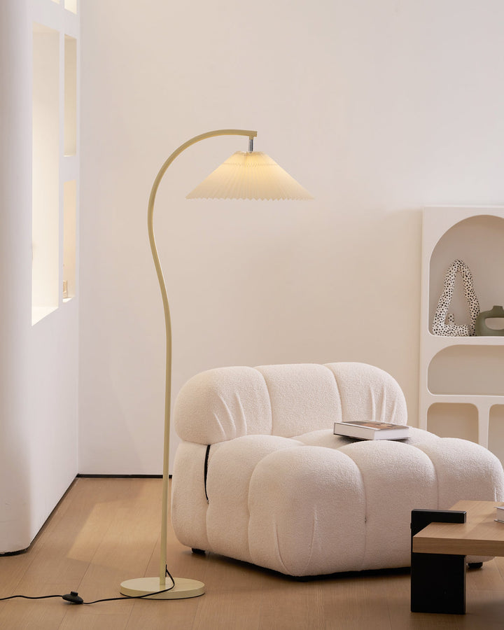 Lampa Podłogowa Crescini z Faldami