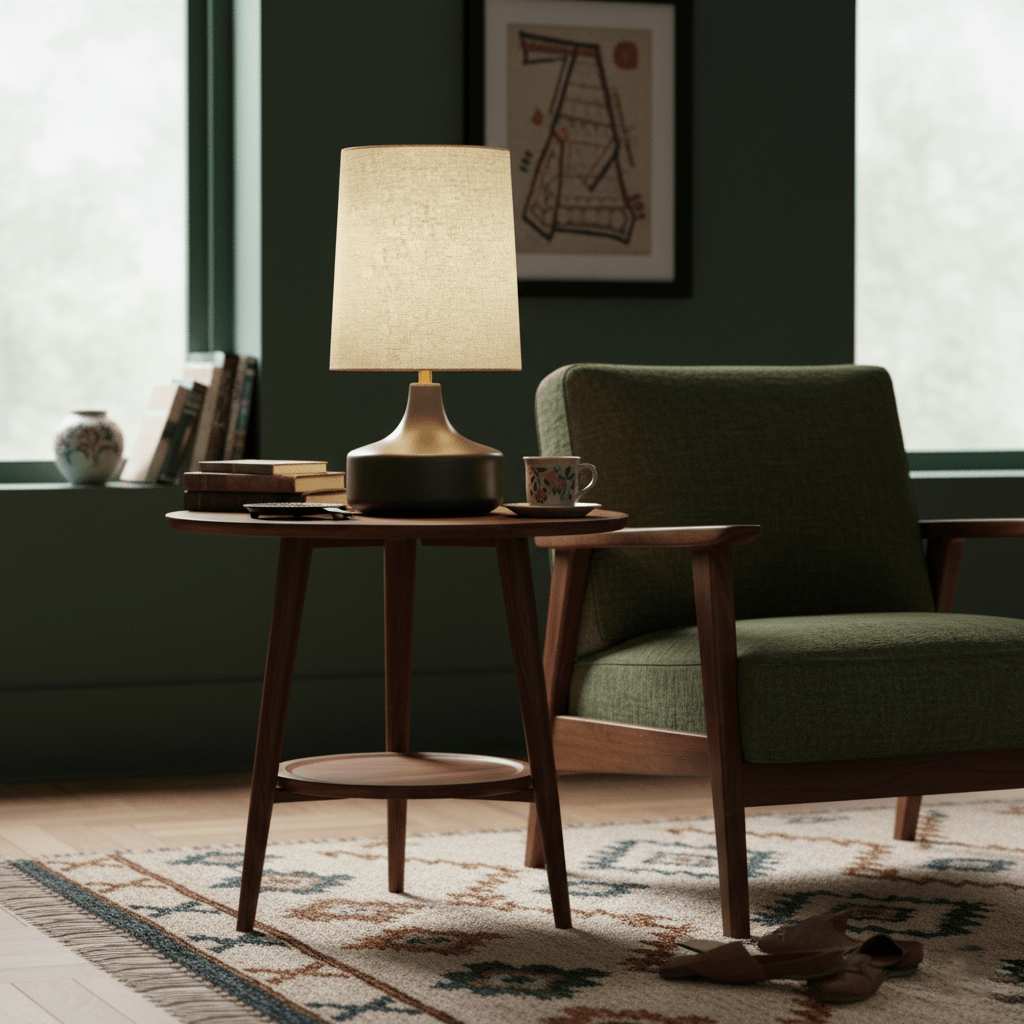 Lampa stołowa ceramiczna Caroline