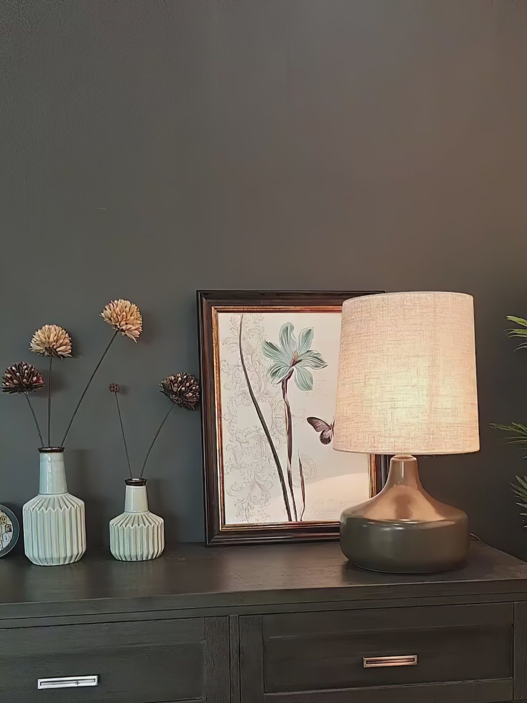 Lampa stołowa ceramiczna Caroline