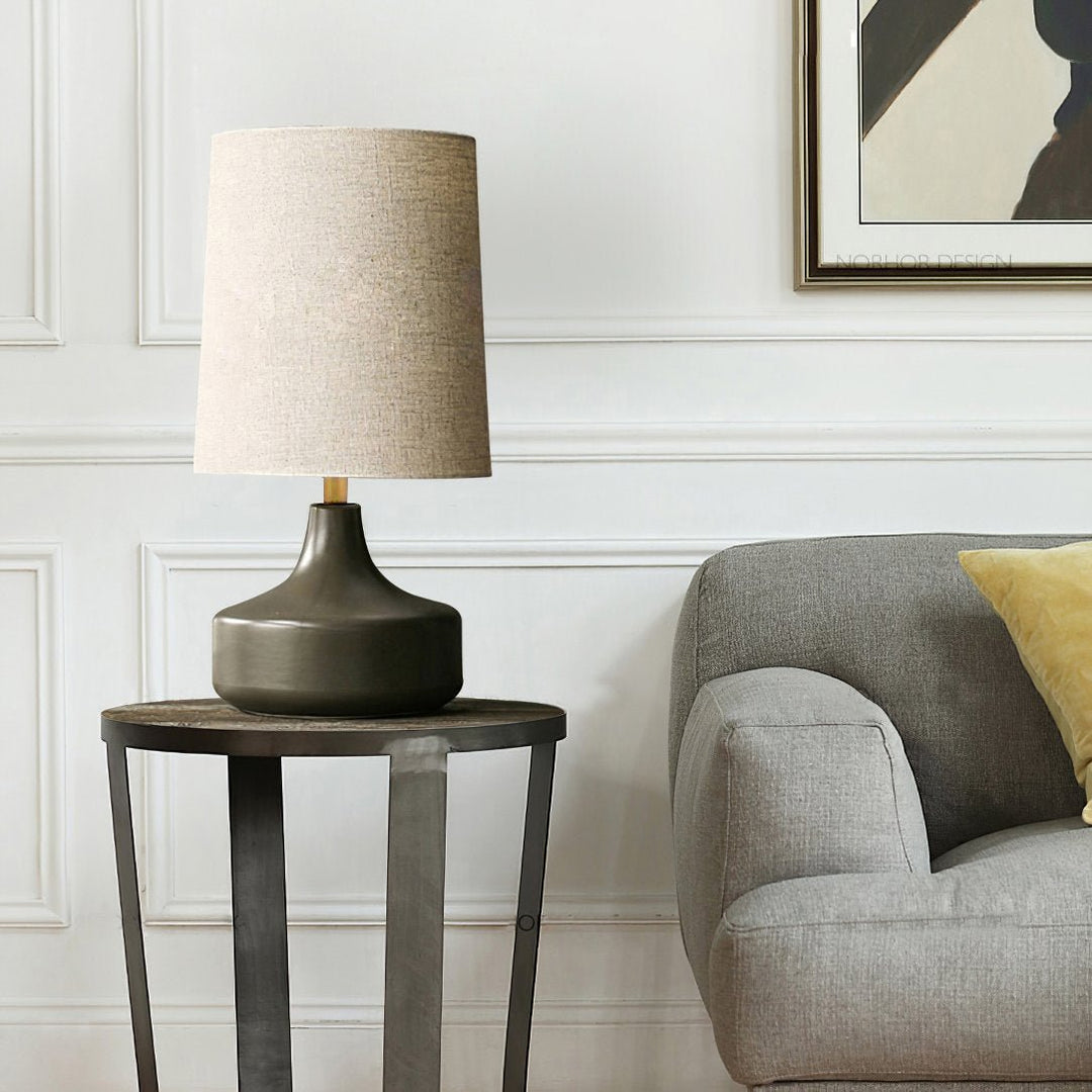 Lampa stołowa ceramiczna Caroline