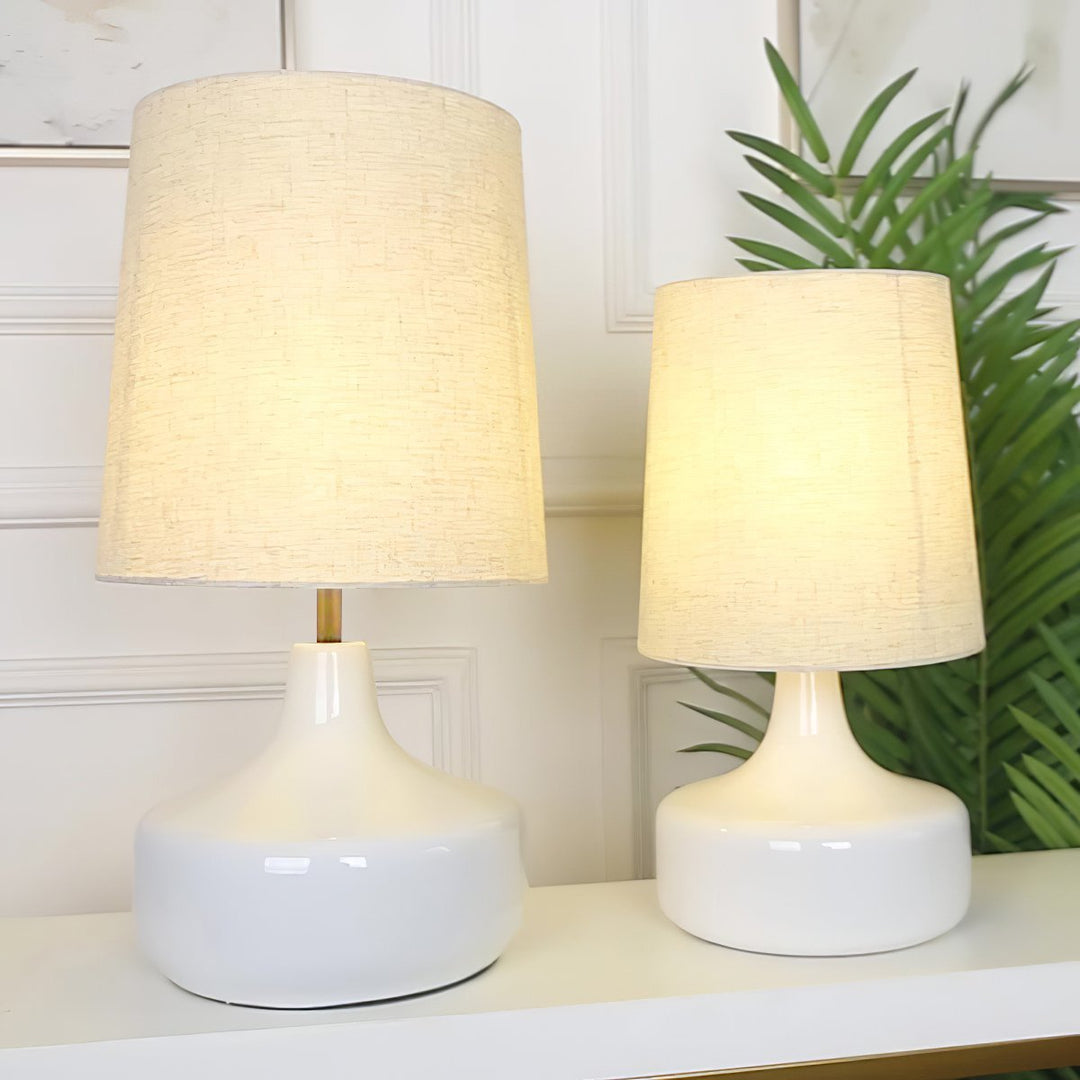 Lampa stołowa ceramiczna Caroline