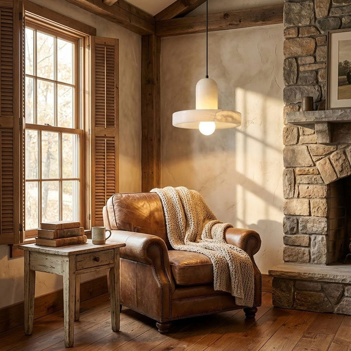 Lampa wisząca Carrara Alabaster