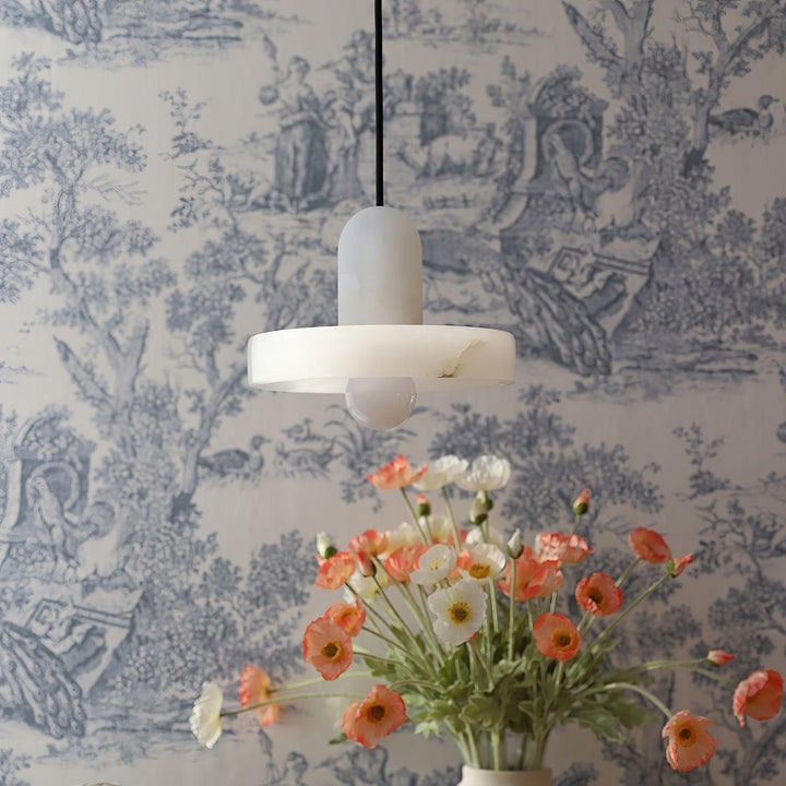 Lampa wisząca Carrara Alabaster