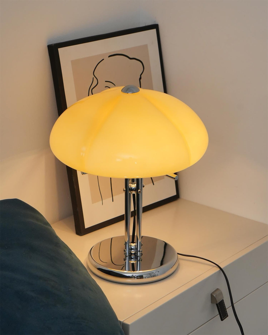Lampa Stołowa Bauhaus Mushroom
