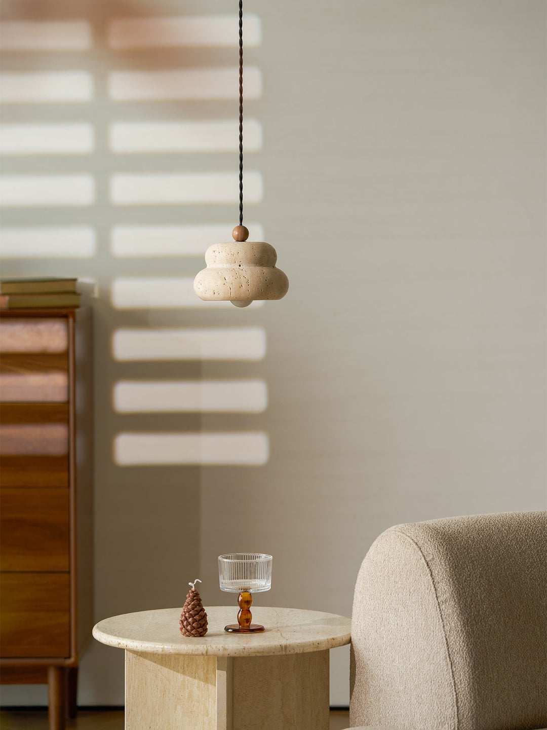 Lampa wisząca Nivora Stone