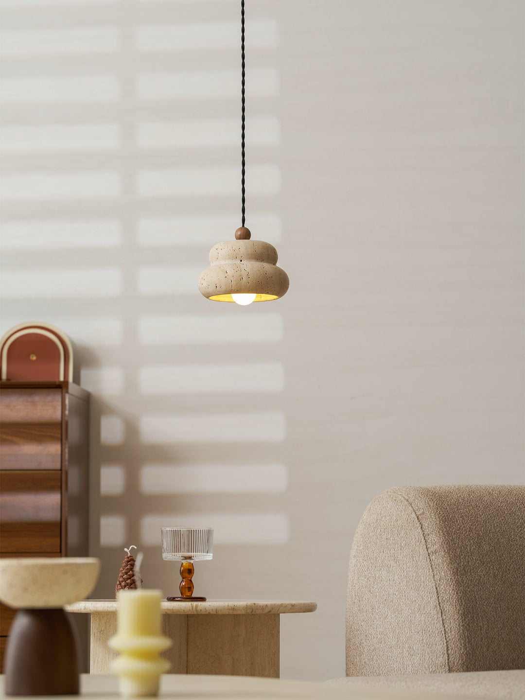 Lampa wisząca Nivora Stone
