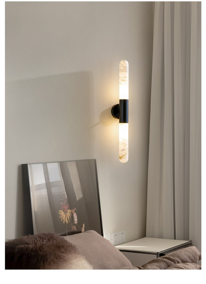 Lampa Ścienna Cavoya Alabaster