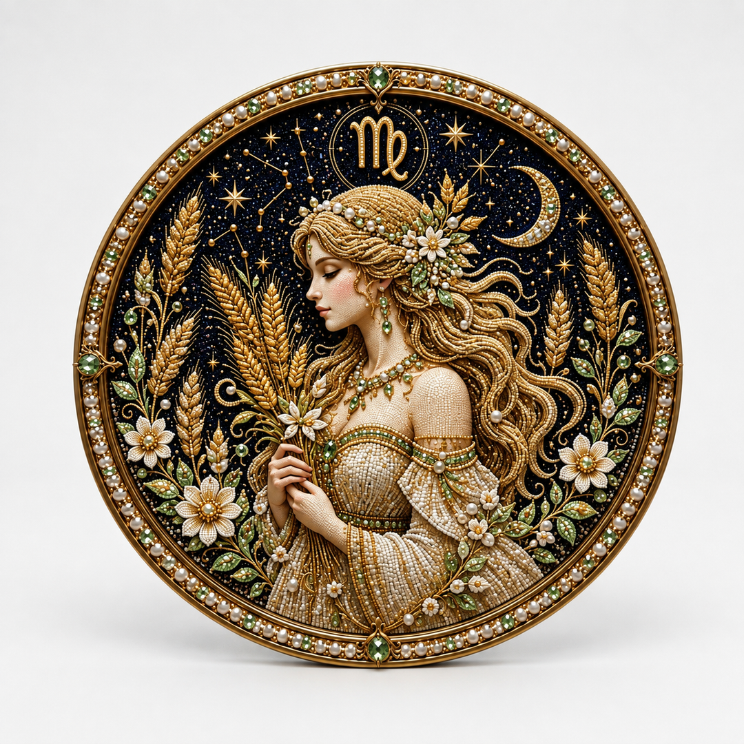 Pearlume – Zestaw do tworzenia mozaiki z 3D perłami zodiaku