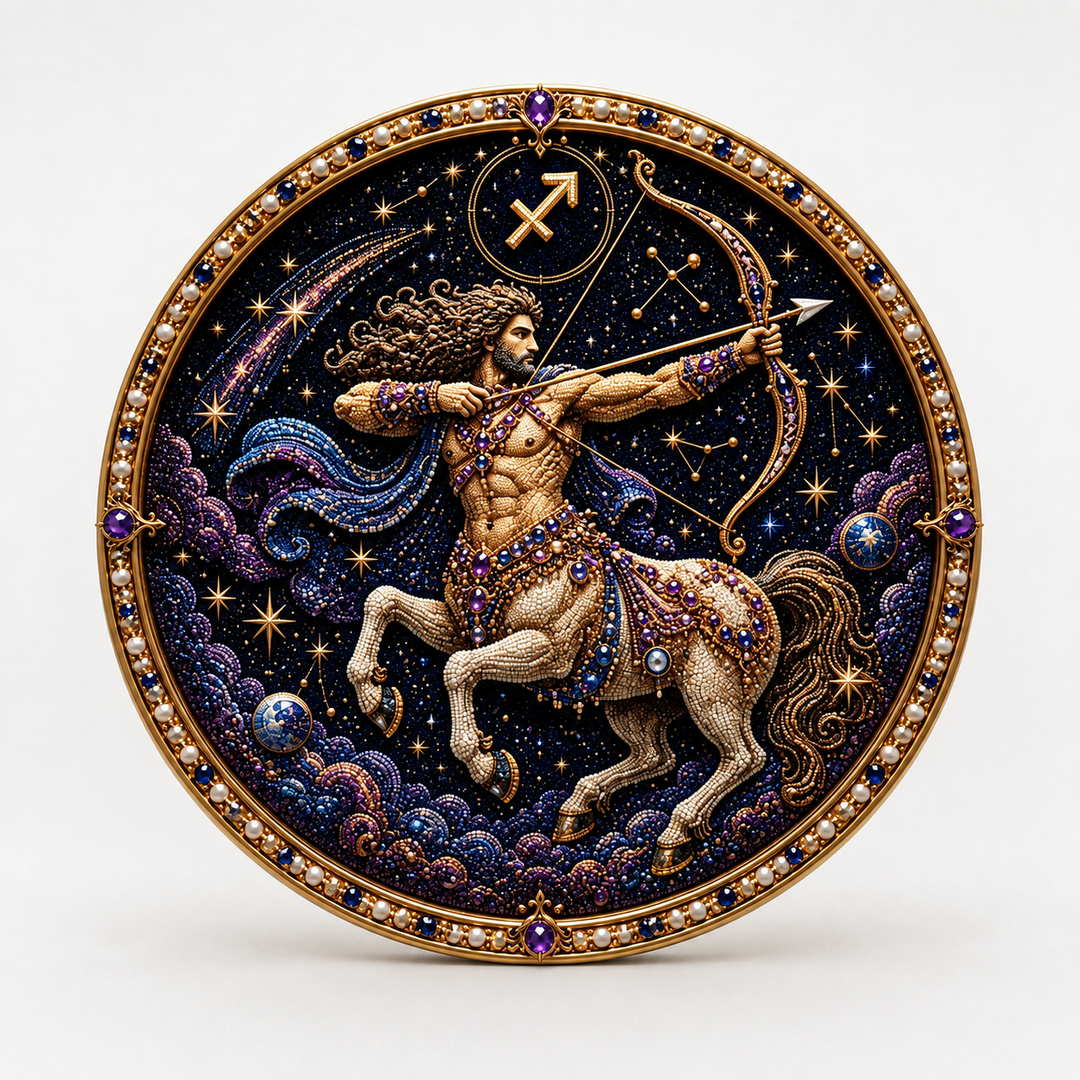 Pearlume – Zestaw do tworzenia mozaiki z 3D perłami zodiaku