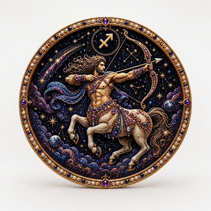 Pearlume – Zestaw do tworzenia mozaiki z 3D perłami zodiaku