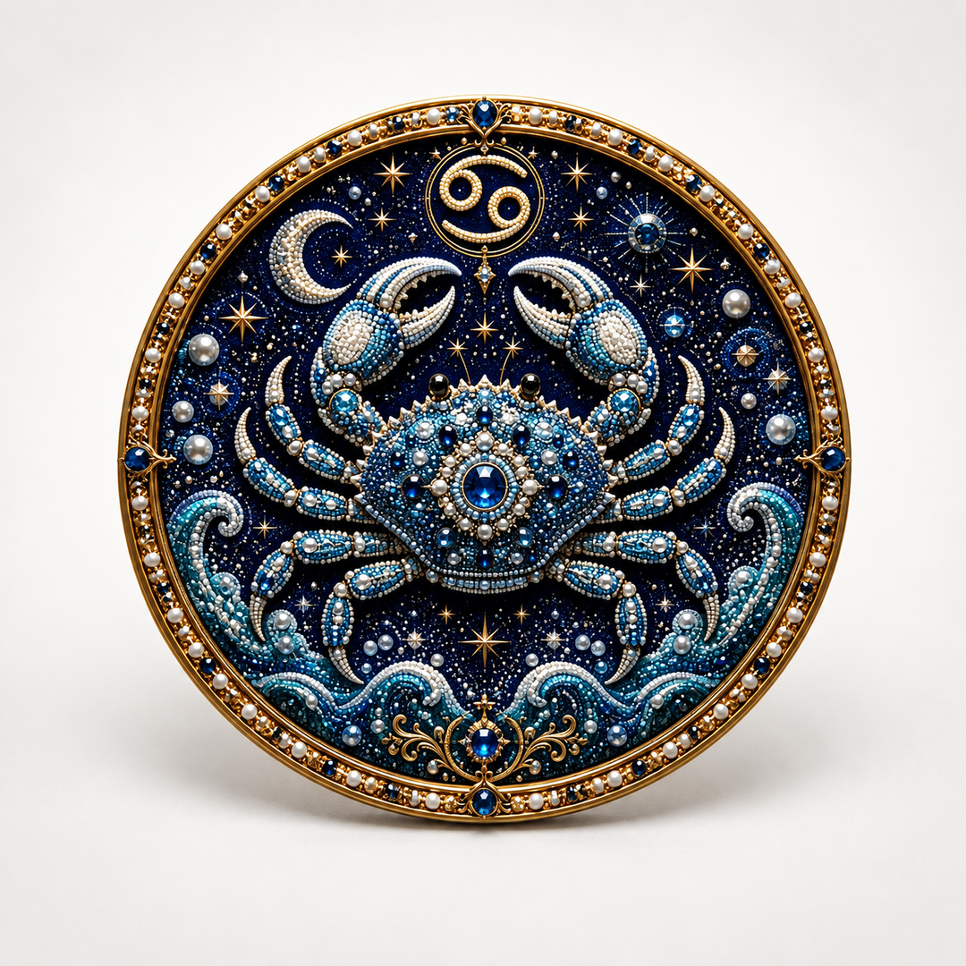 Pearlume – Zestaw do tworzenia mozaiki z 3D perłami zodiaku