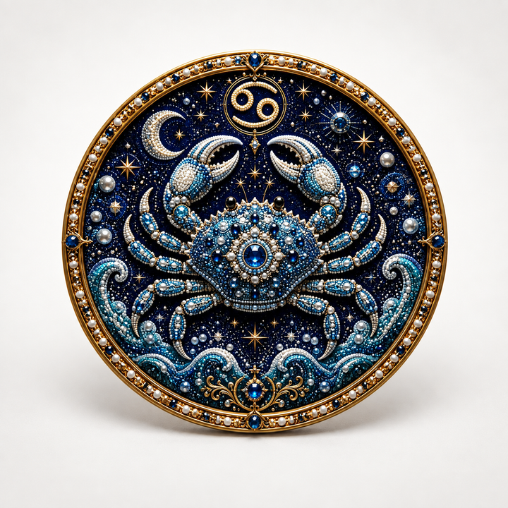 Pearlume – Zestaw do tworzenia mozaiki z 3D perłami zodiaku