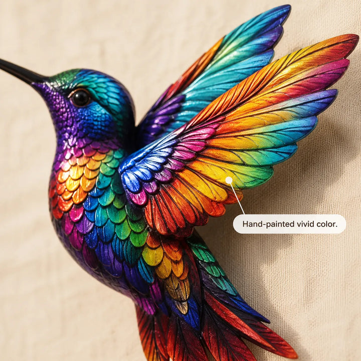 Dźwięki ptaków – Tęczowy dzwonek kolibrów do ogrodu, patio i werandy