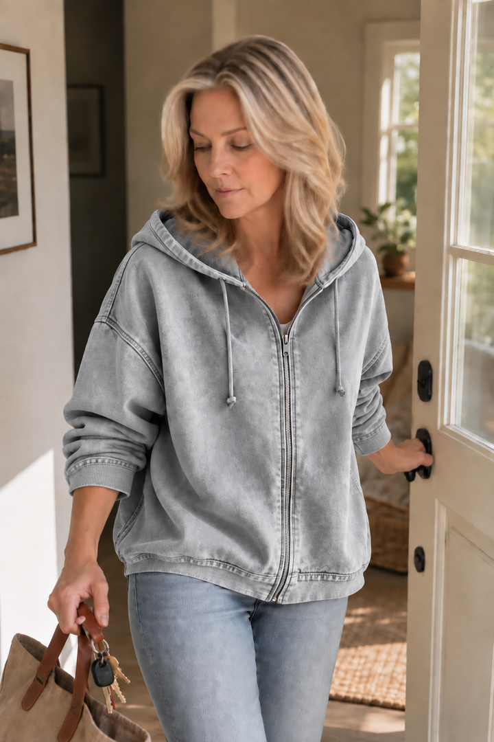 Rethread – Prana Bluza z Kapturem na Zamek