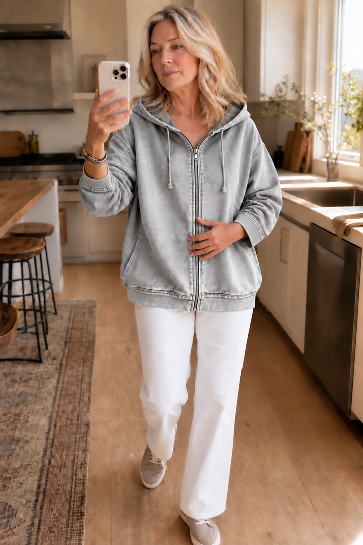 Rethread – Prana Bluza z Kapturem na Zamek