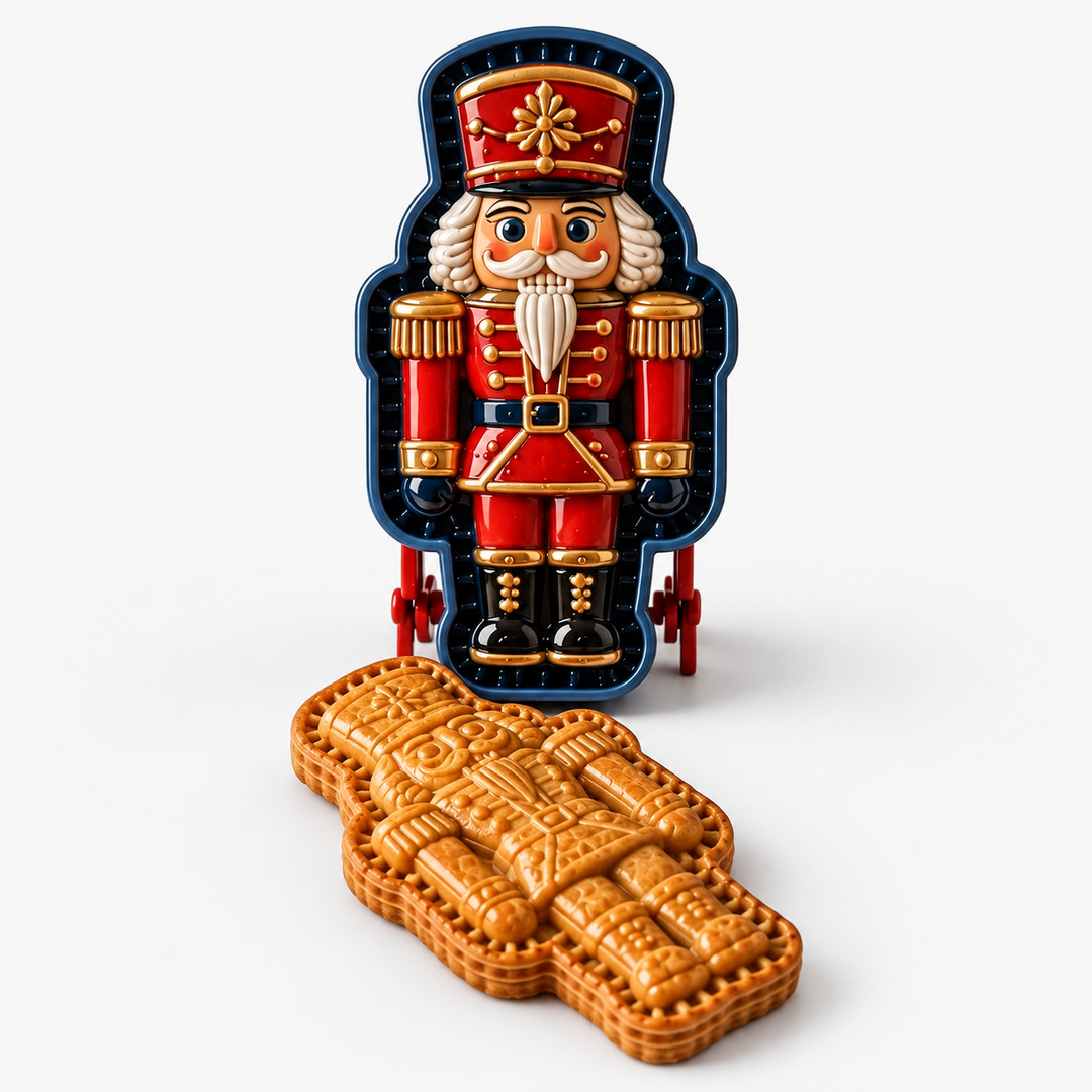 Clever &amp; Co – Prasa do Ręcznych Pierogów z Wizerunkiem Świętego Mikołaja