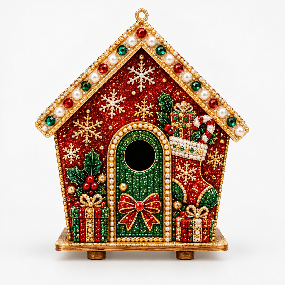 Pearlnoel – Zestaw do tworzenia 3D Piernikowego Domku z Pereł