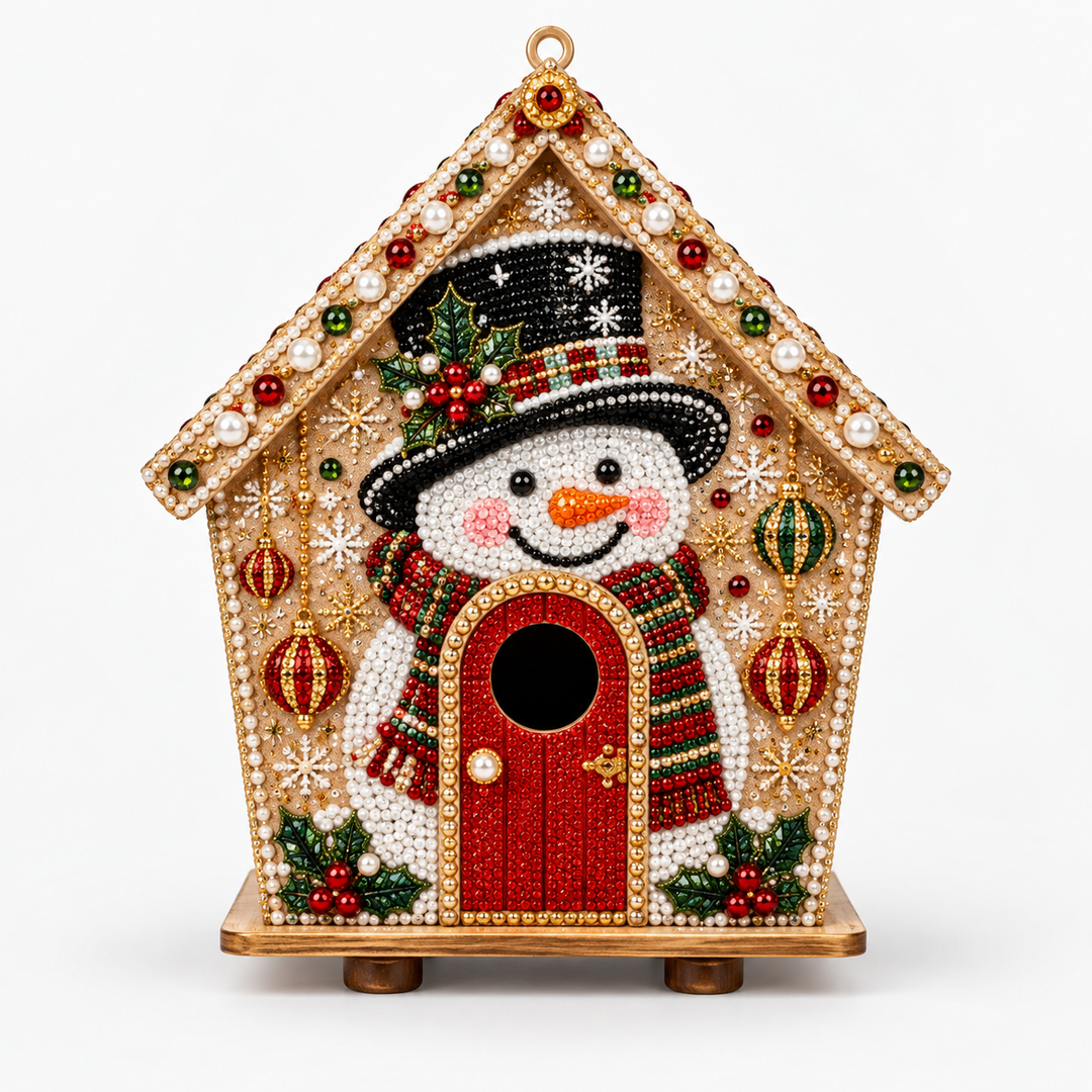 Pearlnoel – Zestaw do tworzenia 3D Piernikowego Domku z Pereł