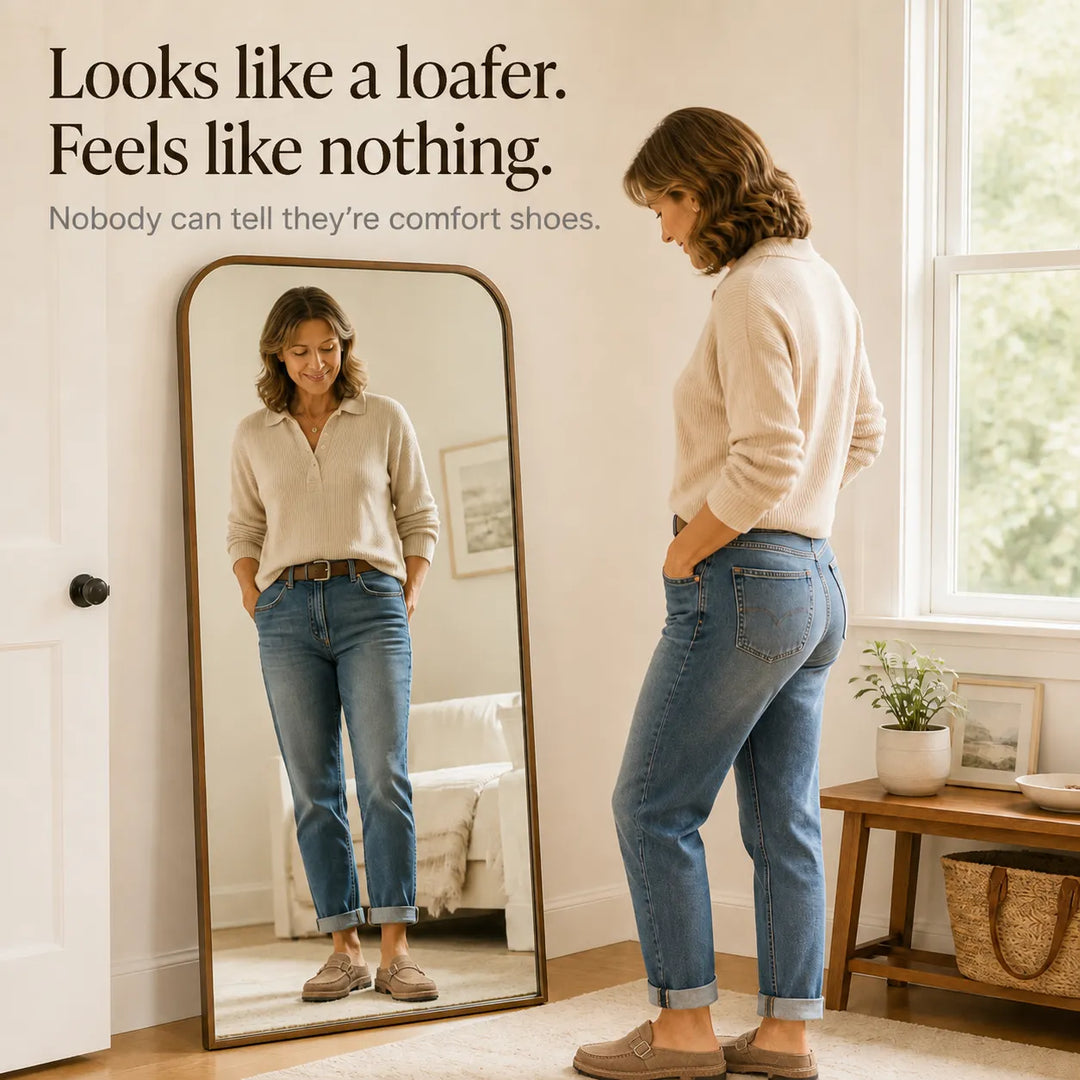 Wearluxe Ease – Mokasyny, które omijają zginanie, zaciśnięcie i ucisk
