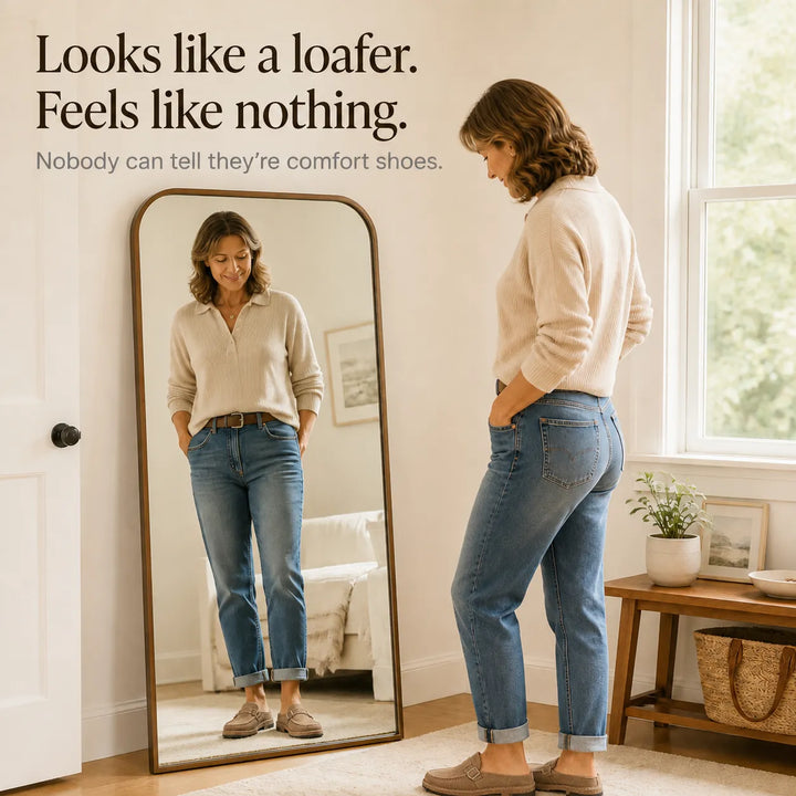 Wearluxe Ease – Mokasyny, które omijają zginanie, zaciśnięcie i ucisk