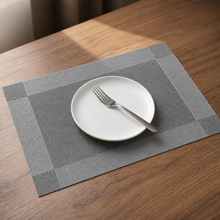 Wovella – Woven Vinyl Placemats, Zestaw 4 sztuk