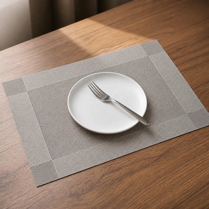 Wovella – Woven Vinyl Placemats, Zestaw 4 sztuk