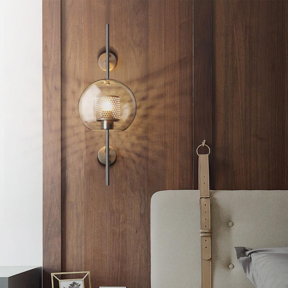 Szklana Lampa Ścienna Chiswick
