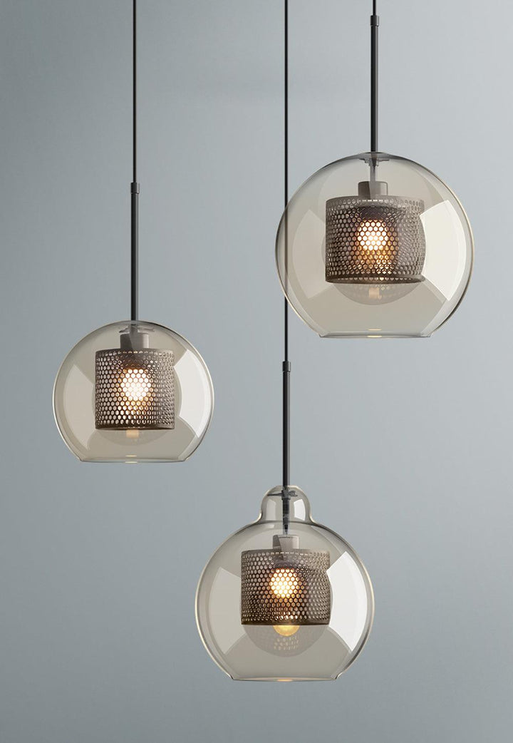 Szklana Lampa Wisząca Chiswick