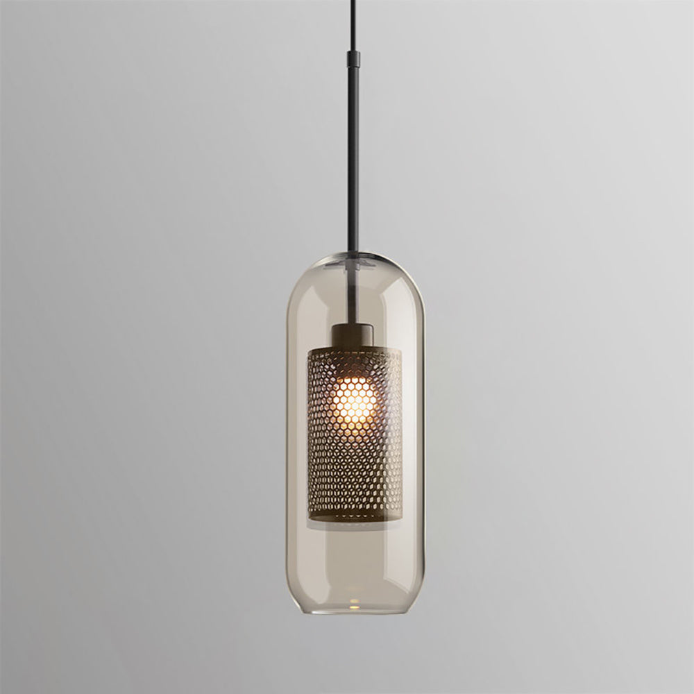 Szklana Lampa Wisząca Chiswick