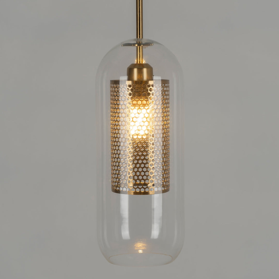 Szklana Lampa Wisząca Chiswick