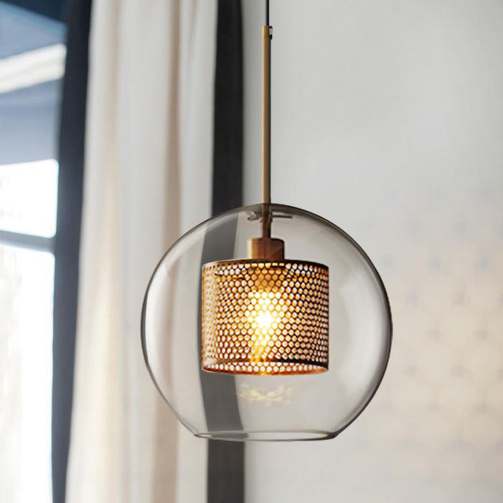 Szklana Lampa Wisząca Chiswick