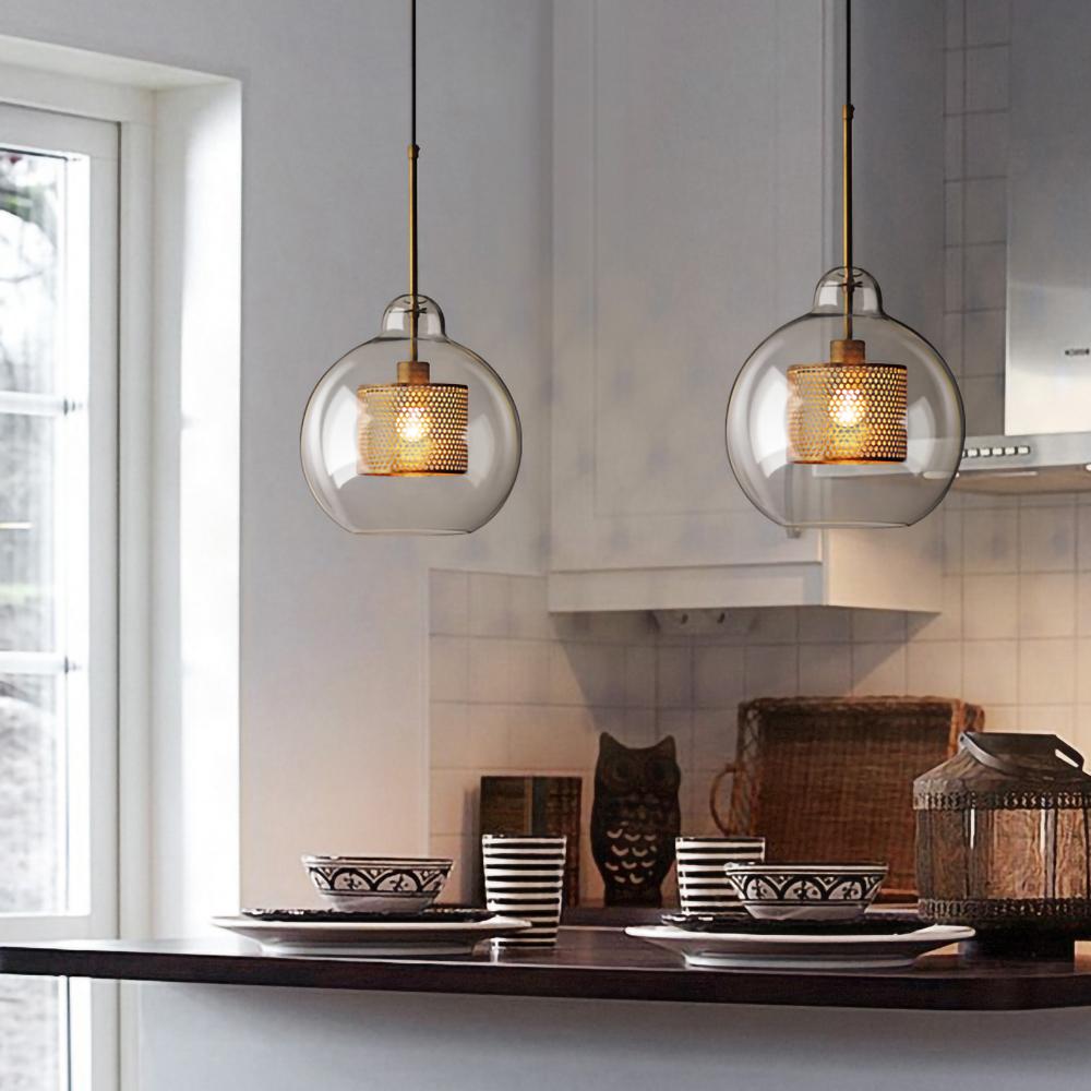 Szklana Lampa Wisząca Chiswick