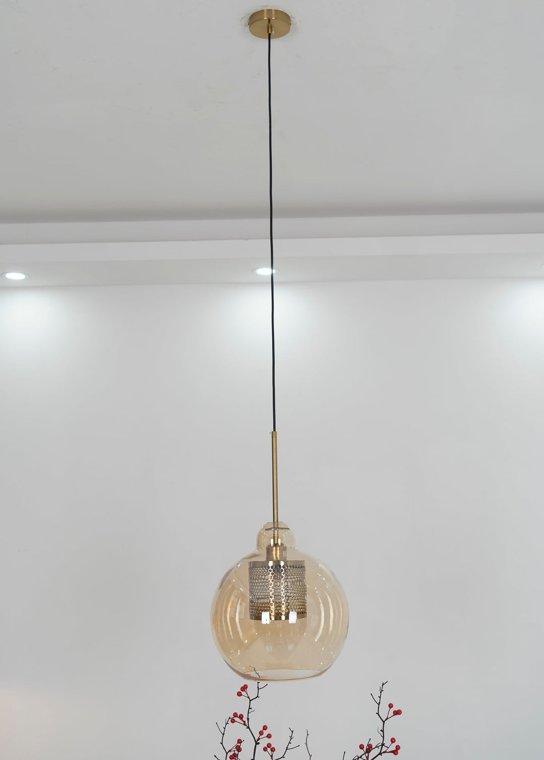 Szklana Lampa Wisząca Chiswick