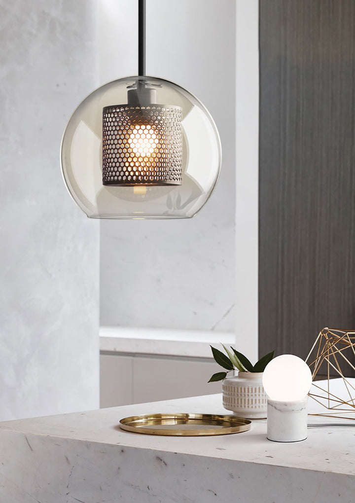 Szklana Lampa Wisząca Chiswick