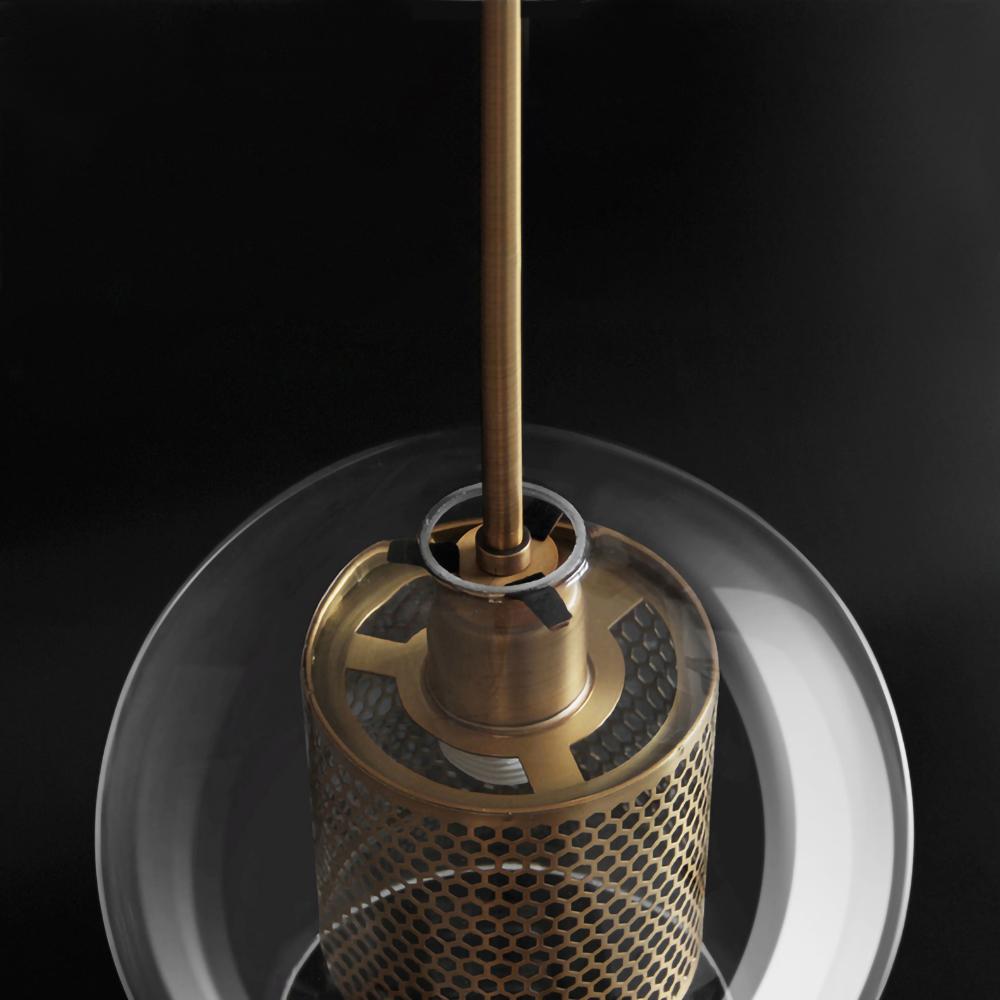Szklana Lampa Wisząca Chiswick