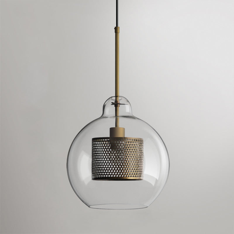 Szklana Lampa Wisząca Chiswick