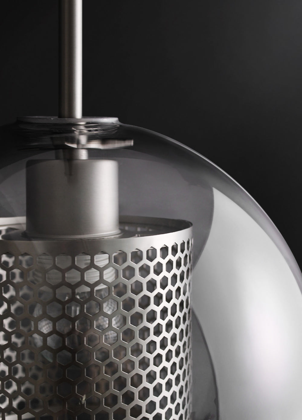 Szklana Lampa Wisząca Chiswick