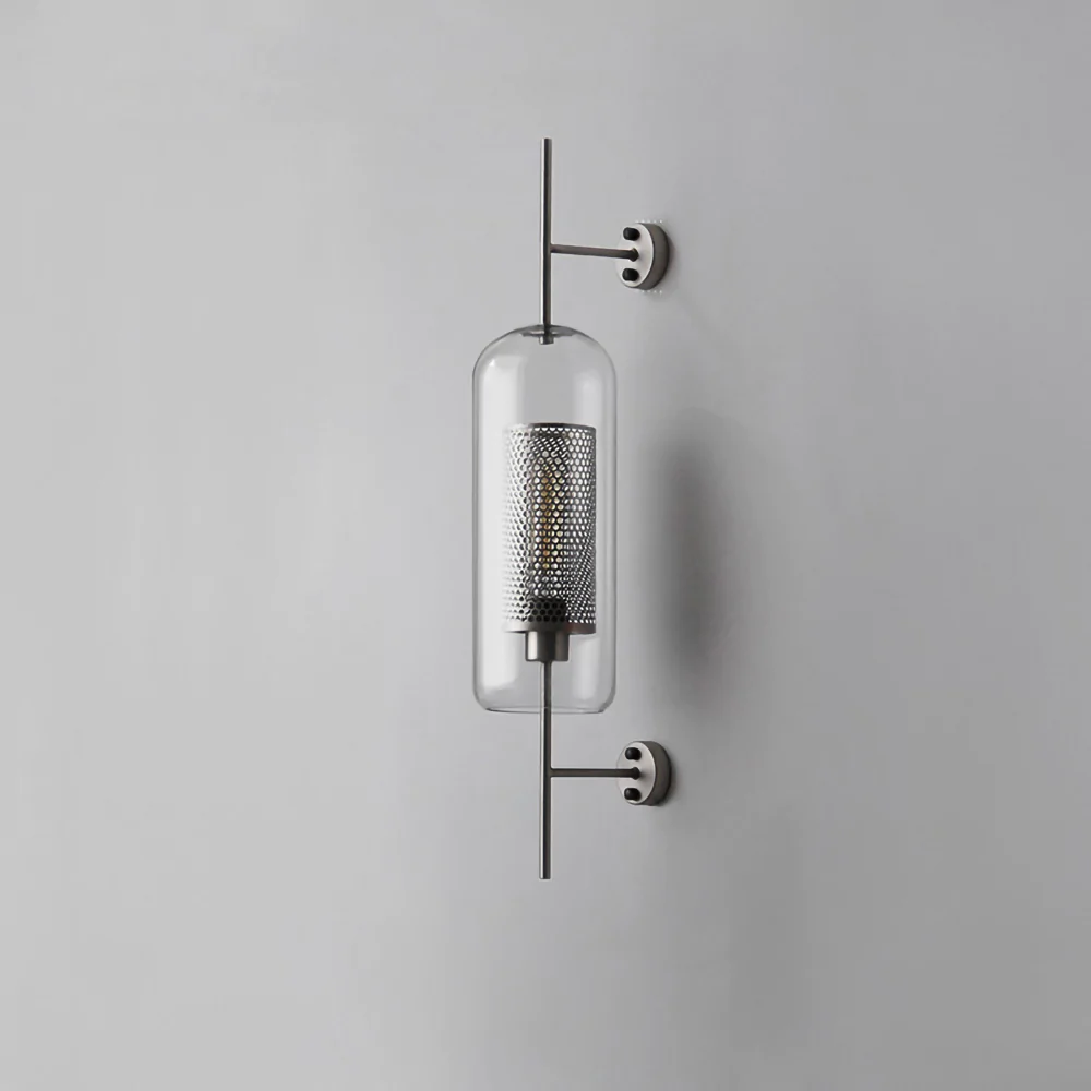 Szklana Lampa Ścienna Chiswick