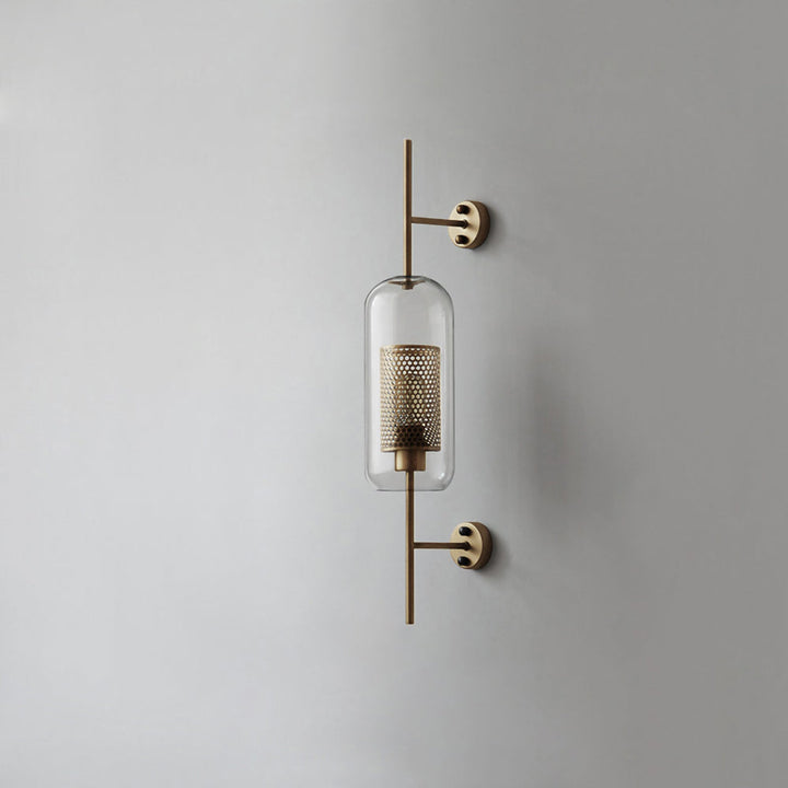 Szklana Lampa Ścienna Chiswick