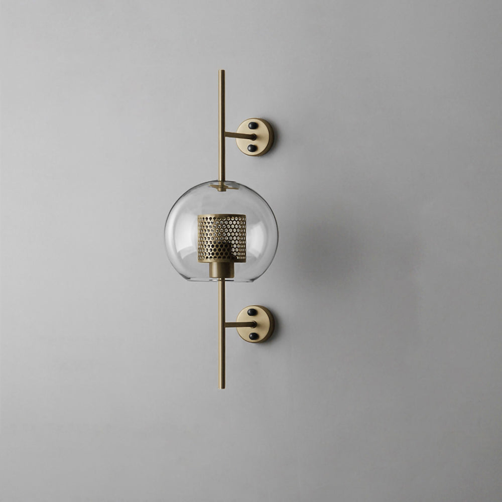 Szklana Lampa Ścienna Chiswick