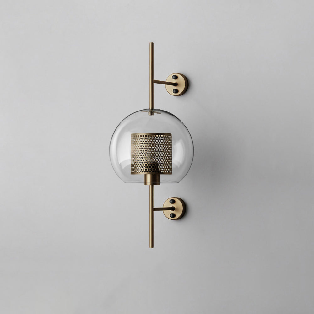 Szklana Lampa Ścienna Chiswick