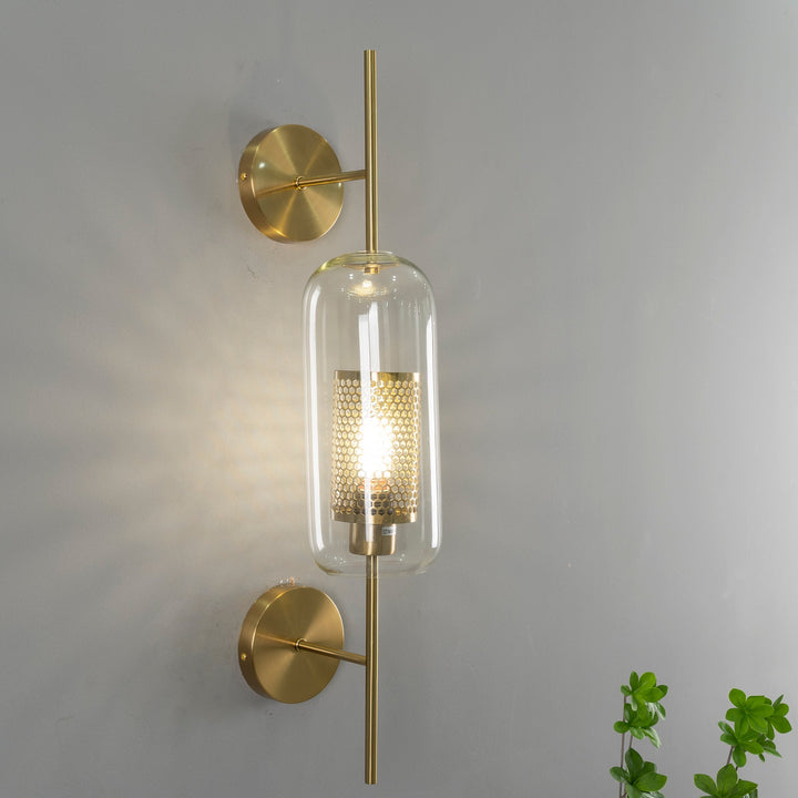 Szklana Lampa Ścienna Chiswick